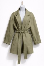 ASOS Curve Sage Green Belted Utility Jacket Size UK 20 - BNWT Plus Size