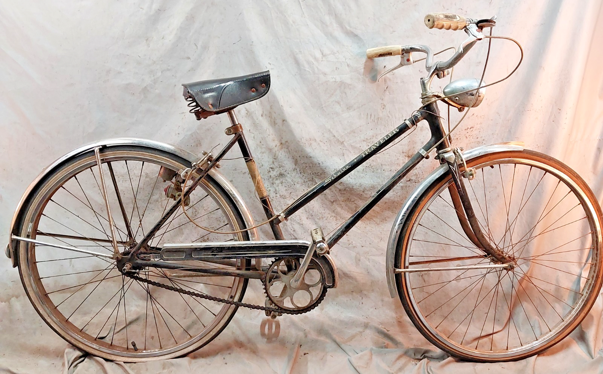 1963 schwinn bicycle 1963 Schwinn Traveler Cruiser Bike 49cm X-Small Steel USA Made Sturmey  Archer 3S