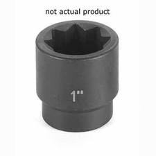 Grey Pneumatic 2520s 12 Drive X 58 Standard - 8 Point Socket Grey Pneumatic 2520s 12 Drive X 58 Standard - 8 Point Socket