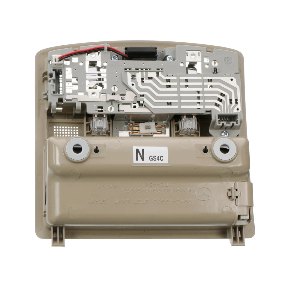 2009-2011 Mazda6 Console Superior Mapa Lâmpada de Leitura Bege Claro Fabricante de Equipamento Original NOVO Genuíno - Imagem 3 de 4