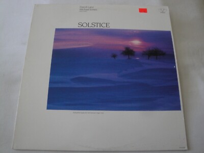 David Lanz Michael Jones SOLSTICE VINYL LP ALBUM 1985 NARADA