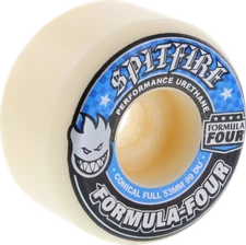 Spitfire Formula Four Conical Full 53mm 99a  Skateboard Wheels Set 4