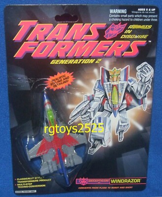 Transformers Decepticon Generation 2 Windrazor Factory