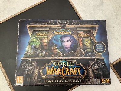 World of Warcraft Battle Truhe PC Spiel Rollenspiel Computerspiel Neu im Karton Blizzard 2011