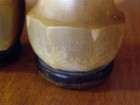 Vintage Carved Horn Salt and Pepper Shakers — photo 5
