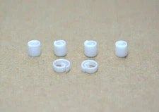 (Set Of 6) Holley Vacuum Secondary Nylon Throttle Shaft Plate Bushings Kit