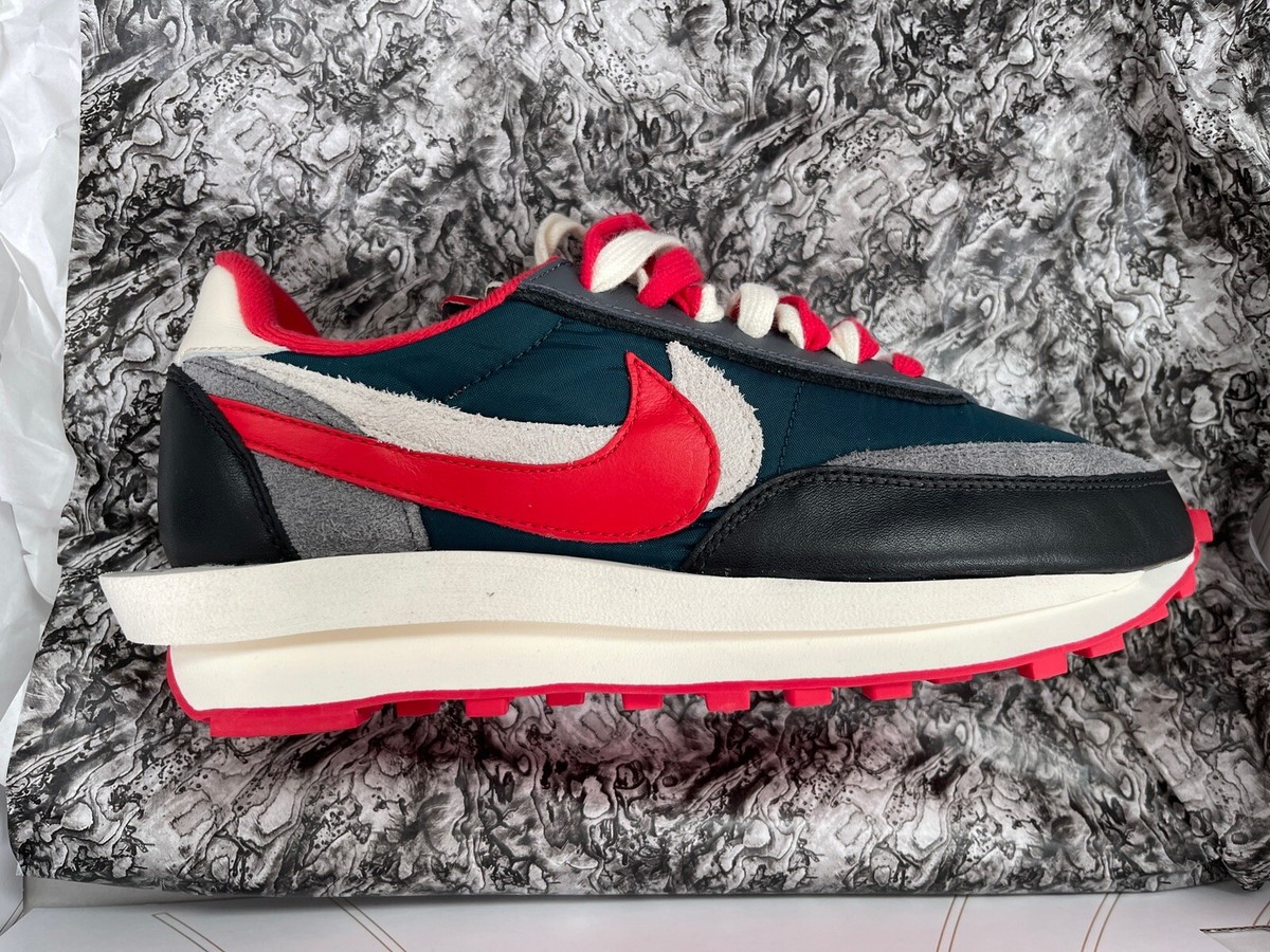 Nike x Sacai x Undercover LD Waffle Midnight Spruce Blue