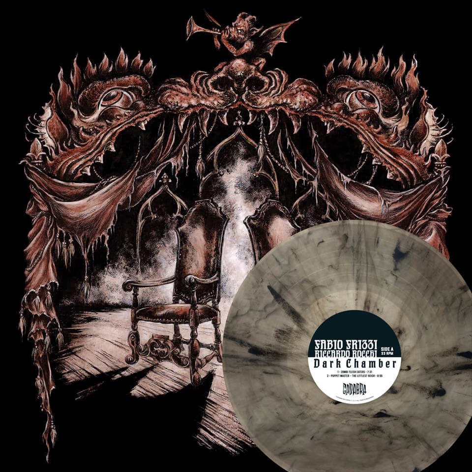 Fabio Frizzi - Dark Chamber Vinyl LP X 2 Horror Soundtracks Cadabra Records New