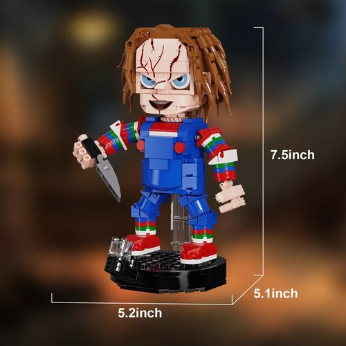 Chucky MOC Building Block Set – Horror Character Model with LED Lights & Boxed - Picture 3 of 4