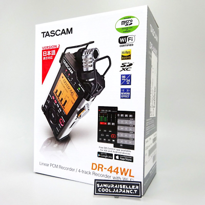 Tascam Linear Pcm Recorder Dr-44Wl Ver2-J Wi-Fi Remote Control 