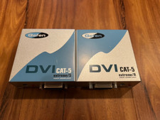 Gefen DVI CAT-5 MS Extreme Sender and Receiver Pair  AC Adapters not included 