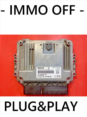 IMMO OFF / Plug&Play FIAT DUCATO 2.3 ECU 0281015576 - 51900702    /Fast Courier.