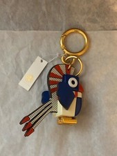 Tory Burch TOUCAN Bird SOMETHING WILD Key Ring Keychain Bag Charm - SEE DETAILS
