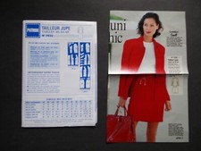 § patron PRIMA n° 7033 tailleur jupe femme tailles 40 44 48