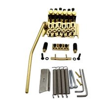 Original Gold Floyd Rose Tremolo Bridge Double Locking System Bridge Guitar Part