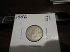 1956 - Canada - Silver 10 cent coin - Canadian dime
