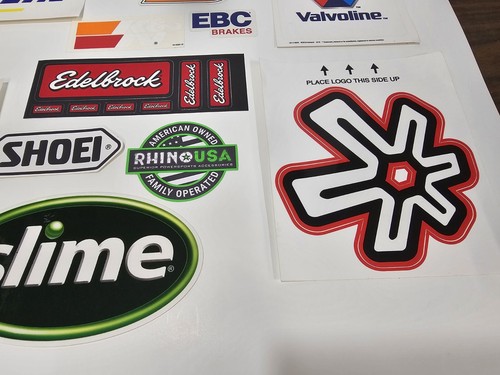 Lot Of 20 Racing Automotive Performance PowerSports Stickers Mahle Edlebrock K&N - Picture 4 of 5