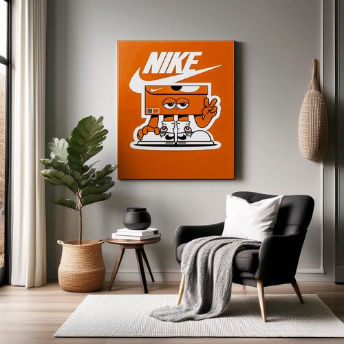 Sneakerheads - Box Head - Wall Art Canvas Print Home - Room Decor - A2 - Picture 4 of 7