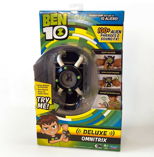 ben 10 deluxe omnitrix role play watch