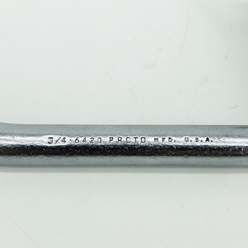 Proto 3 Wrench Set 6541 9/16" Distributor 6420 3/4" Off Set and 1241 14mm Combo - Picture 2 of 9