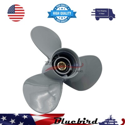 11 3/4x10 Outboard Boat Propeller for Honda 35-60HP 13 Tooth RH, 58130-ZV5-860ZA