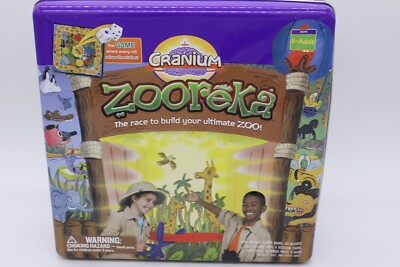 Cranium - Zooreka Race to Build Your Zoo! Family Board Game, 2006