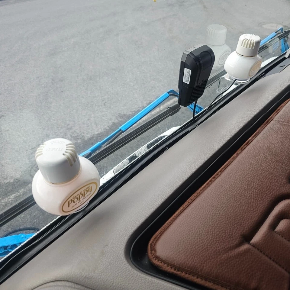 POPPY AIRFRESHENER LED BASE WINDOW HOLDERS X 2 (New slim design) - Image 4 of 4