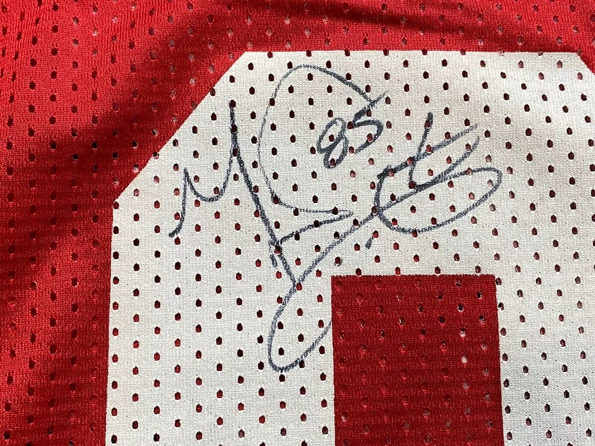 OHIO STATE BUCKEYES GAME NEW SIGNED BY MIKE NUGENT FOOTBALL JERSEY