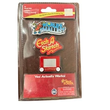 Worlds Smallest ETCH A SKETCH NIB Drawing Screen Really Works!