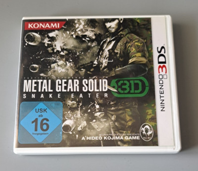 Metal Gear Solid: Snake Eater 3D Nintendo 3DS Konami mit Anleitung OVP