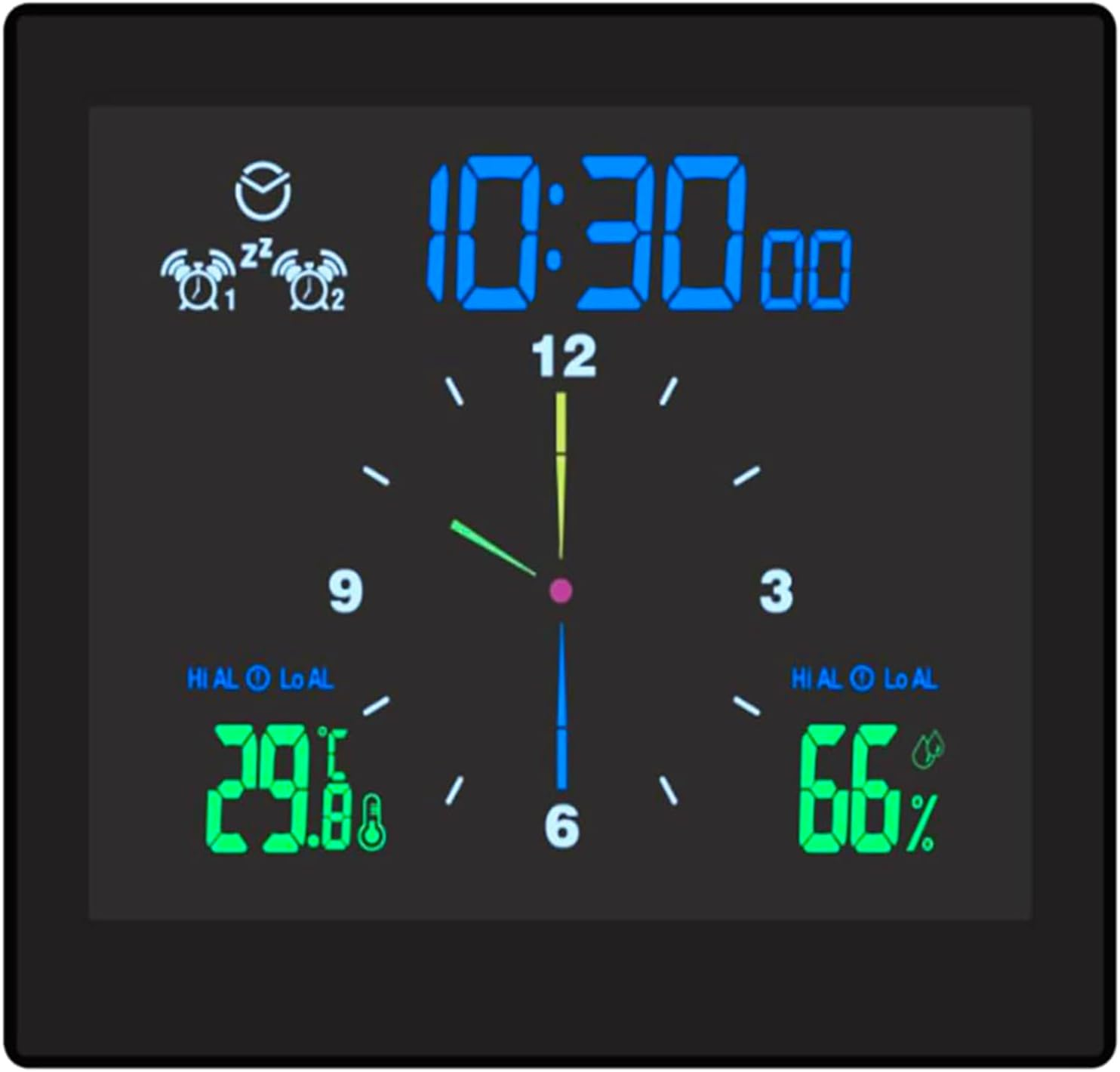 Digital Shower Clock with Suction Waterproof Creative Wall Clock