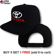 Toyota Cap Snap Back Hat Truck TRD Prius Tundra Tacoma 4Runner Supra Racing Men