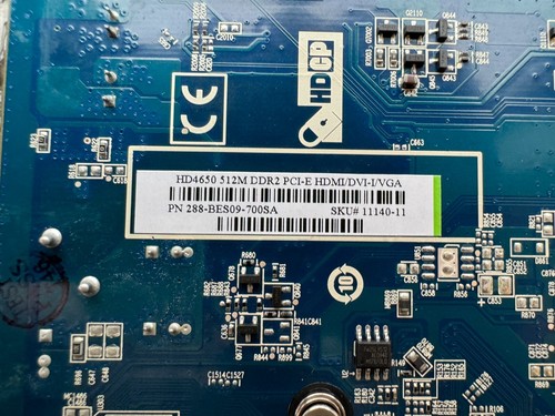 Sapphire ATI Radeon HD 4650 512 MB DDR2 PCI-E HDMI/DVI-I/VGA Video Graphics Card - Picture 3 of 4