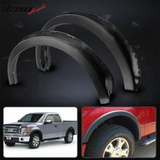 Fits 09-14 Ford F-150 F150 OE Factory Style 4PC Wheel Fender Flares Protector PP