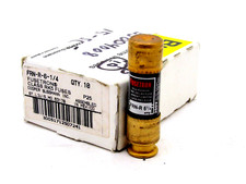 NEW LOT OF 10 BUSSMANN FRN-R-6-1/4 FUSES FRNR614