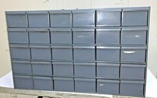 DURHAM DRAWER CABINET, 30DR17, 30 DRAWER, 4-7/8" X 3-1/2" X 17" DRAWER, STEEL