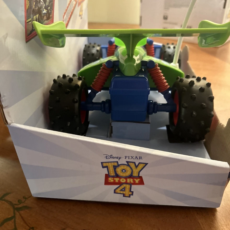 Disney Pixar Toy Story 4 RC Rueda Libre Buggy Push and Go -NUEVO Foto 3 de 4