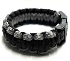 Jewelry- Bracelet- Black Paracord Bracelet