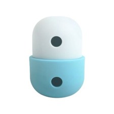 New 2 In 1 Pet Toys Products Dog Leakage Toy Ball Silicone - White And Blue