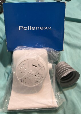 Vintage pollenex Hydrotherapy shower head 5 setting New In Box White Rare