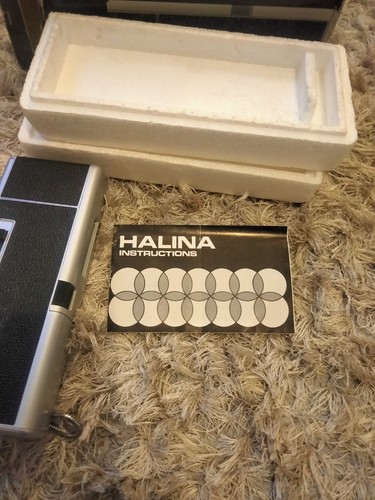 Halina Supershooter fotocamera tele flash scatola istruzioni cinghia trasporto - Foto 23 di 24