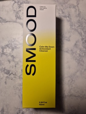 Smood Beauty Calm Me Down Antioxidant Facial Cleanser, Full Size 3.38oz