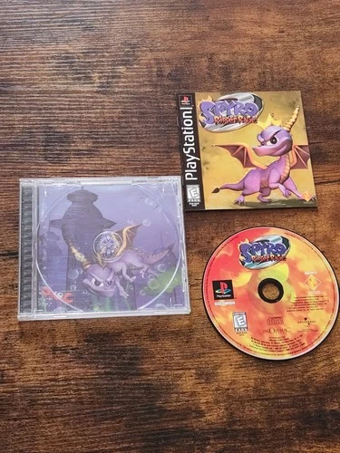 Spyro Ripto's Rage Sony PlayStation 1 Black Label Authentic CIB With Manual  PS1