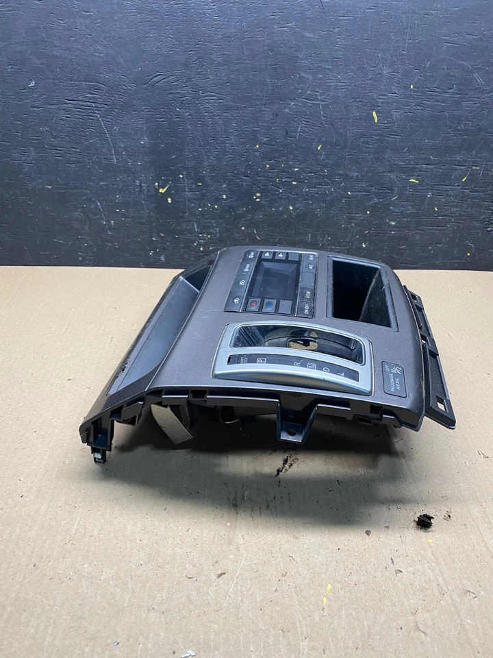 Nissan Quest 2011 a 2017 palanca de cambios control de clima panel de aire acondicionado bisel OEM Q6948 DG Foto 3 de 4