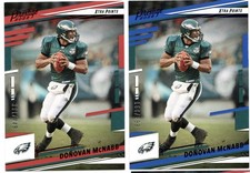 2022 Panini Prestige - Donovan McNabb Premium Blue /299 - Red /449#243 Eagles