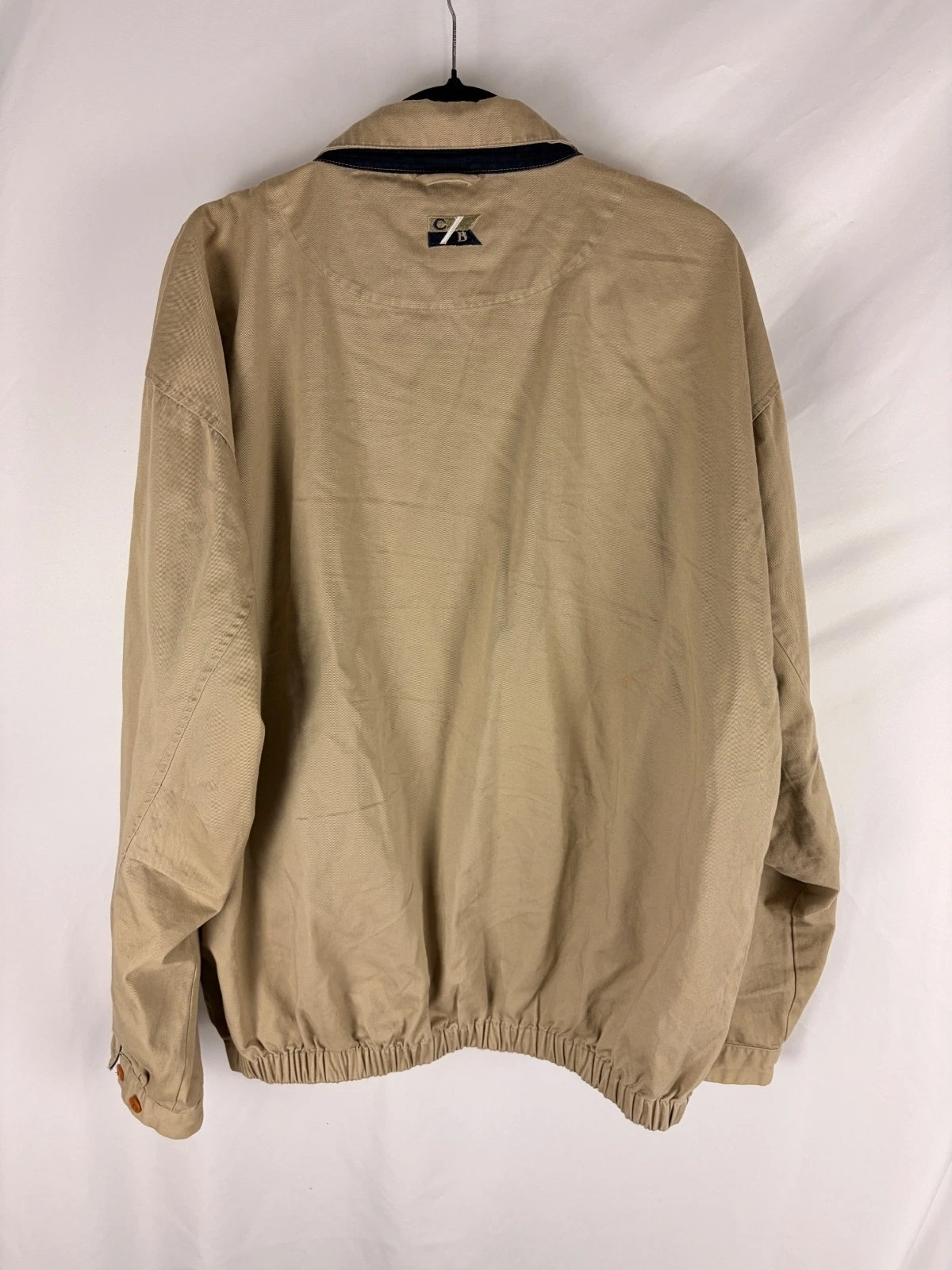 Cutter & Buck Khaki Full-Zip Cotton Jacket Men’s XL image 5