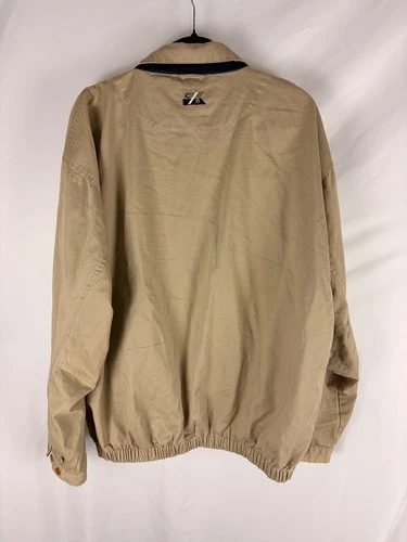 Cutter & Buck Khaki Full-Zip Cotton Jacket Men’s XL image 5
