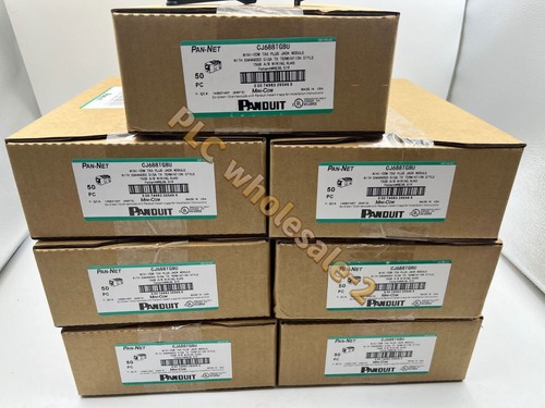 Panduit Giga TX Cat6 Network jack CJ688TGIW CJ688TGBU CJ688TGGR CJ688TGBL Qty 50 - 第 1/21 張圖片