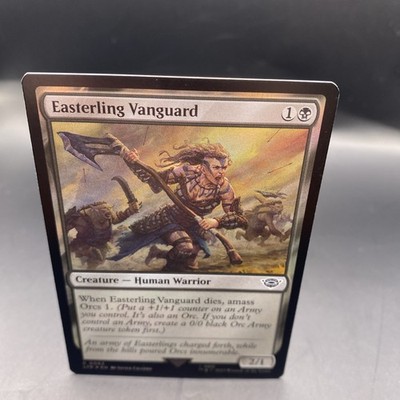 MTG Magic The Gathering Easterling Vanguard Foil + 1 Regular Karte