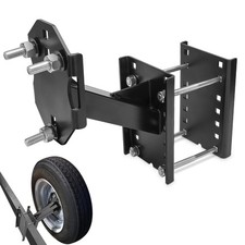 Spare Tire Mount for Utility Trailer, Boat Trailer Spare Tire Carrier Fits 5x...